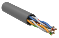 Витая пара U/UTP 5E 4х2х0.52 LSZH серый (305м) РФ/Т ITK LC1-C5E04-121-T-P-R