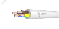 Провод ПВС 3х1.5+1х1.5 белый Цветлит КЗ 00-00135337