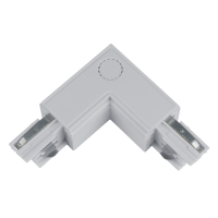 Коннектор Uniel UBX-A21 SILVER 1 POLYBAG