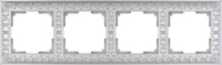Рамка Werkel Antik на 4 поста жемчужный WL07-Frame-04 4690389063527
