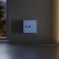 Накладка для розетки телевизионной оконечной TV+SAT Voltum S70 (деним) VLS001615