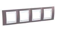 Рамка 4-постовая Schneider Electric Unica Хамелеон MGU6.008.876
