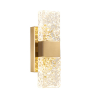Настенный светильник DeLight Collection Wall lamp 88068W gold/clear