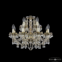 Подвесная люстра Bohemia Ivele Crystal 1410/8+4/195 G V0300 M801