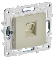 SKANDY Розетка компьютерная RJ45 кат.5E SK-K01B бежевый IEK SK-K10-1-K10