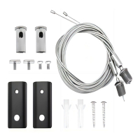 Комплект быстрозажимных тросовых подвесов ST Luce STP11.L150.G