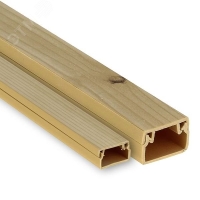 Канал кабельный под светлое дерево 60х40 (40м) PROxima EKF kk-60-40w