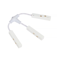 Коннектор гибкий для магнитного шинопровода Myfar Accessories for MagLine 23 MT0200-FCT-W