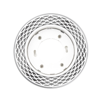 Светильник светодиодный  ДВО-15W встраиваемый под лампу GX53 декоративный с доп. подсветкой MN21 белый  без лампы Jazzway JazzWay 5020092