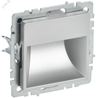 BRITE Подсветка LED встраиваемая ПЛ20-БрА алюминий IEK BR-FL20-K47