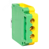 Клеммная колодка винтовая 35 UT земля EKF scr-ut-35-pe