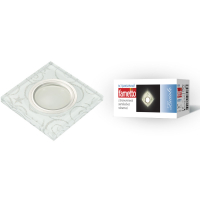 Встраиваемый светильник Fametto Luciole DLS-L203 GU5.3 CHROME/WHITE UL-00000378