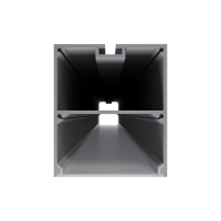 Профиль П-образный подвесной Apeyron ширина ленты до 40мм (рассеиватель, заглушки - 2шт) 08-25