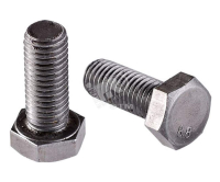Болт DIN933 М6х20 шестигранная голова полная резьба оцинкованный Tech-KREP 00005516
