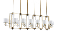 Подвесная люстра Newport 4408+6/S gold