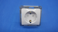 GLOSSA PRO РОЗЕТКА с заземлением со шторками, 16А, механизм, БЕЛЫЙ Systeme Electric GSL000145RU
