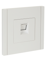 FORTE&PIANO Розетка компьютерная RJ45 кат.6 FP231 белый IEK FP-K10-2-K01