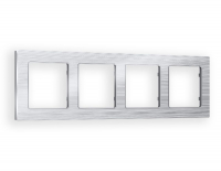 Рамка четырехместная Ambrella Volt Platos AF550104