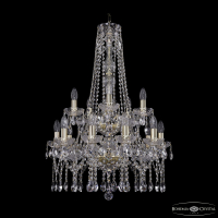 Подвесная люстра Bohemia Ivele Crystal 1413/10+5/200/h-87/2d G
