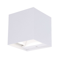 Уличный настенный светильник Uniel ULU-S55B-2х3W/3000K+4000K+6000K IP65 WHITE UL-00010854 ULU-S55B-2x3W/3000K+4000K+6000K IP65 WHITE