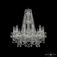 Подвесная люстра Bohemia Ivele Crystal 1411/12/195/XL-65 Ni