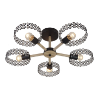 Люстра на штанге Escada Banjo 679/5P Black