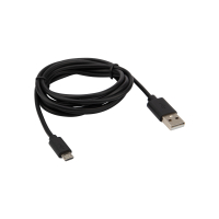 Кабель USB-micro USB, PVC, black, 1.8m. 18-1164-2, REXANT