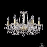 Подвесная люстра Bohemia Ivele Crystal 1402/6/195 G