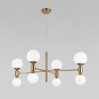 Подвесная люстра Eurosvet Bubble 30182/8 латунь Smart a063208