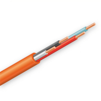 Кабель КПСнг(А)-FRLS 2х2х0.2 монтажный для ОПС и  СОУЭ не поддерживающий горения неэкранированный   огне стойкий 1 пара 0.2мм.кв Технокабель НН КПСнг(А)-FRLS 2х2х0.2-50м 1578216