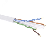 Витая пара CAT 6 U/UTP нг(А)-HF бухта 305м белый DKC RN6UUA01WH