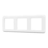 Рамка трехместная Arlight FRM-VERSA-PL-3-WH 043782