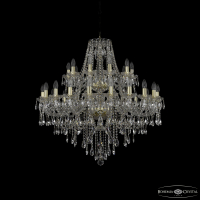 Подвесная люстра Bohemia Ivele Crystal 1415/20+10/360/2d G