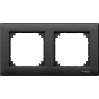 Рамка 2-постовая Schneider Electric Merten System M MTN486214