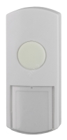 Кнопка дверного звонка проводная от сети IP44 D1 белый ЭРА C0039669
