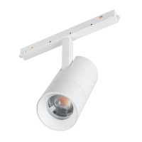 Трековый магнитный светильник Arlight MAG-ORIENT-SPOT-ZOOM-R65-15W Day4000 (WH, 20-60 deg, 48V) (IP20 Металл) 038950(1)