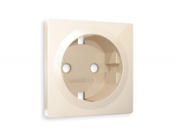 Лицевая панель для розетки с/з Ambrella Volt Alfa AP3060