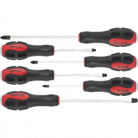 Набор отверток ударных, 6шт., PH + SL, CrV, 2к рукоятка Matrix 19120