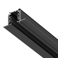 Шинопровод четырехконтактный трехфазный встраиваемый со стыковочными пазами (круглые медные жилы) 2м Lightstar Quattro 503028-R