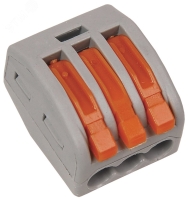 Клемма СМК 222-413 строительно-монтажная IEK UKZ-001-413