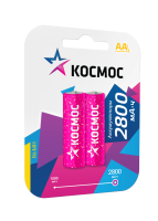 Аккумулятор R6 (AA) Ni-Mh 2800MAh Космос KOCR6NIMH2800MAH2BL