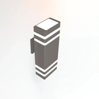 Уличный настенный светильник General GWL-2MR16-GU10-S-IP65 662592