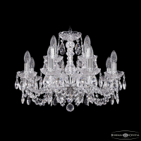 Подвесная люстра Bohemia Ivele Crystal 1402/8+4/195 Ni