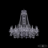 Подвесная люстра Bohemia Ivele Crystal 1411/16/360/h-95 Ni