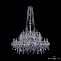 Подвесная люстра Bohemia Ivele Crystal 1411/20+10+5/400/h-155/2d Ni