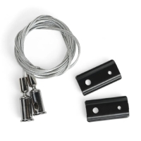 Комплект для подвесного монтажа магнитного шинопровода Voltalighting Light AIJL-CX.1500.TB