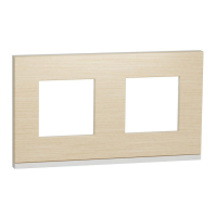 Рамка 2-постовая Schneider Electric Unica New NU600483