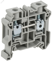 ARMAFIX Колодка клеммная CY10 винтовая 10мм2 проходная серая Ex IEK AF-CT30-00-K03-010-EX