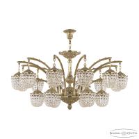 Подвесная люстра Bohemia Ivele Crystal Verona 72111R/12+6/420 G