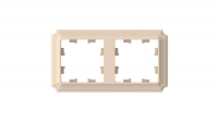 Рамка 2-ая, универсальная Systeme Electric AtlasDesign Antique Песочный ATN101202